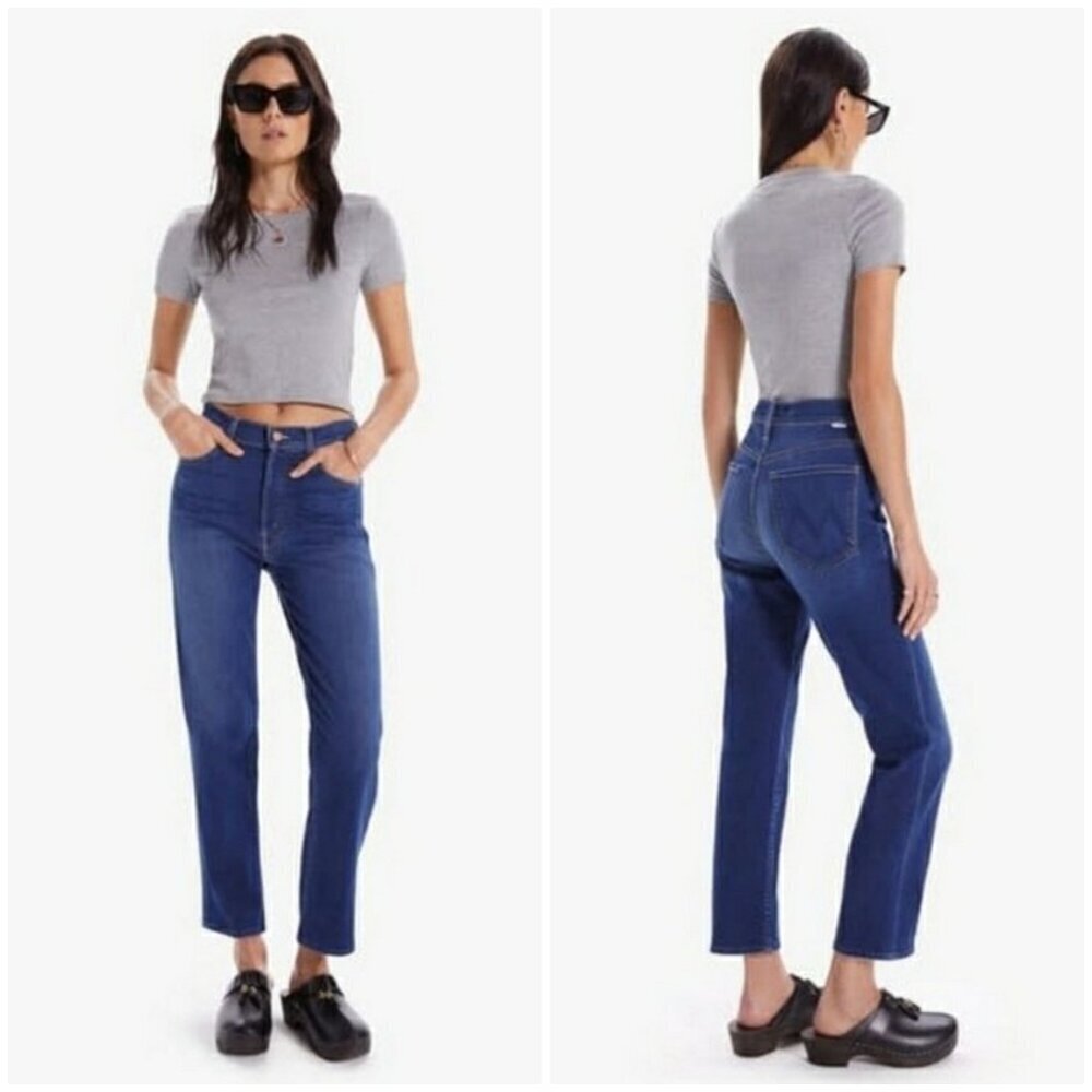 💕MOTHER💕 The Tomcat jeans ~ Snipped In The Bud Button Fly 26
